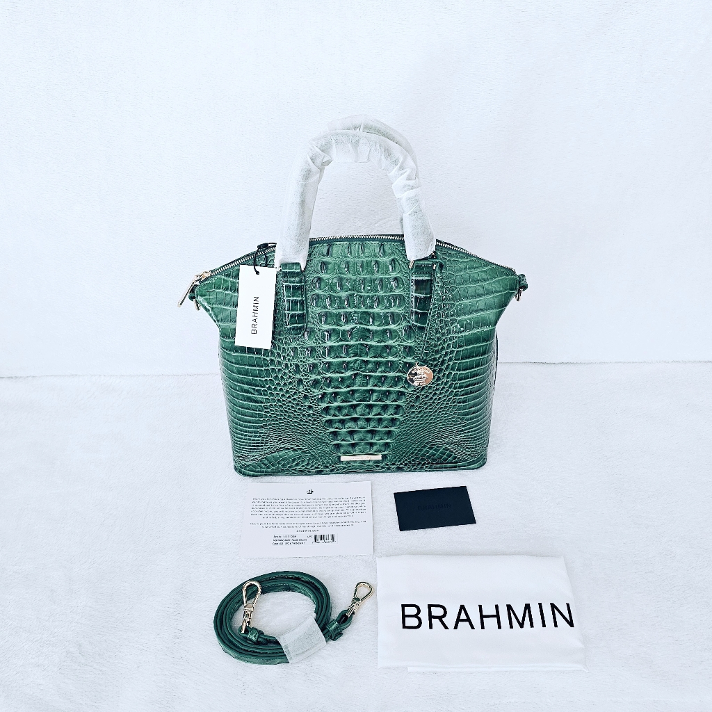 Nwt Brahmin Parakeet Large Duxbury Satchel